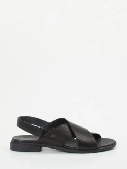Think – Slingback-Sandalen aus Kalbleder Schwarz