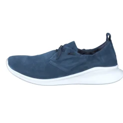 Think – Slip-On aus Veloursleder Dunkelblau