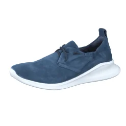 Think – Slip-On aus Veloursleder Dunkelblau