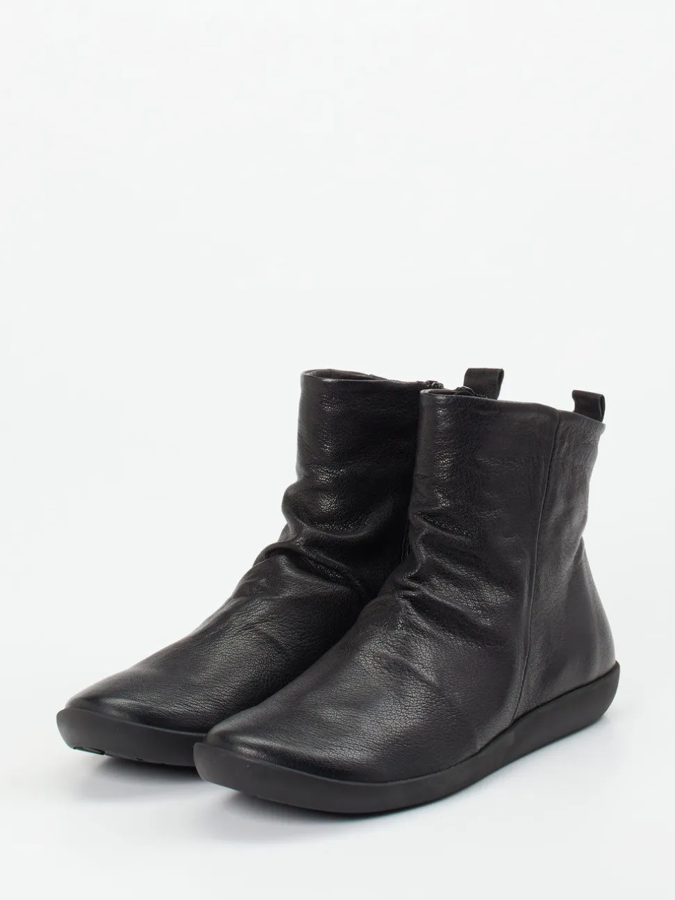 Think – Stiefeletten aus Ziegenleder schwarz