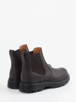 Tod's – Chelsea Boots aus Glattleder Dunkelbraun