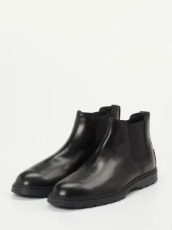 Tod's – Chelsea Boots aus Kalbleder schwarz
