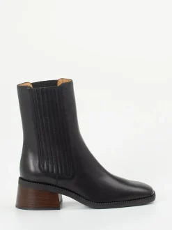 Tod's – Chelsea Boots aus Kalbleder tiefschwarz