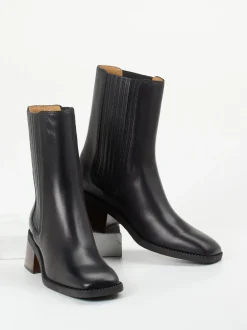 Tod's – Chelsea Boots aus Kalbleder tiefschwarz