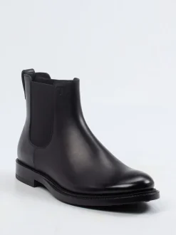 Tod's – Chelsea Boots aus Kalbleder Schwarz
