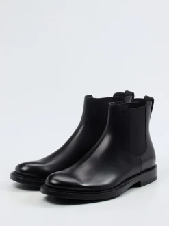 Tod's – Chelsea Boots aus Kalbleder Schwarz