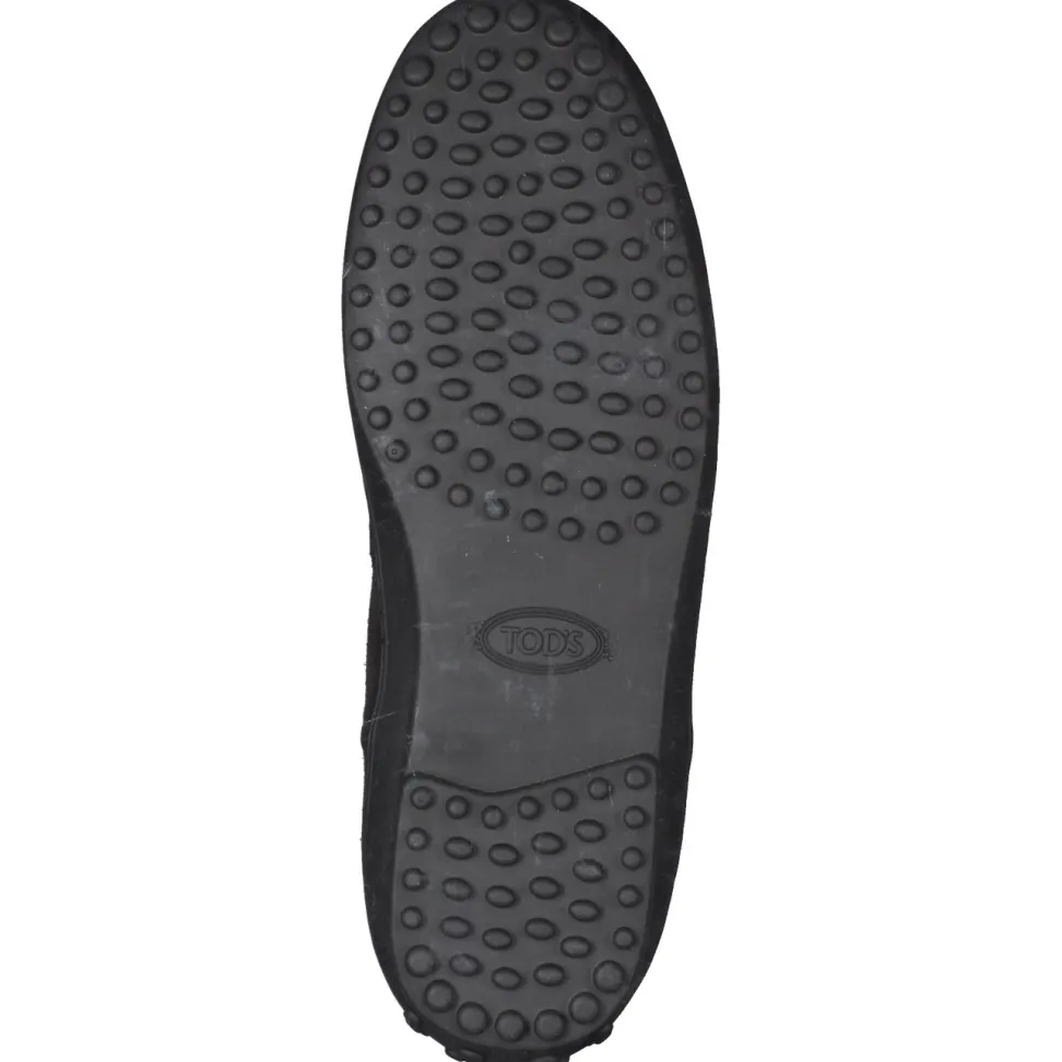 Tod's – Chelsea Boots aus Veloursleder Schwarz