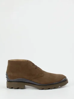 Tod's – Desert Boots aus Veloursleder braun