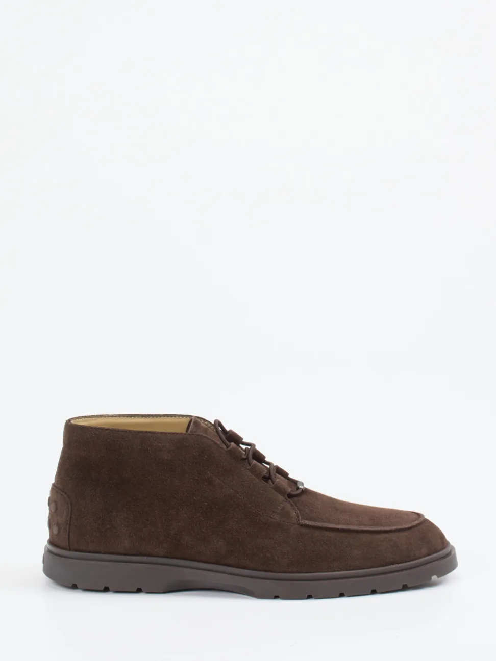 Tod's – Desert Boots aus Veloursleder Dunkelbraun