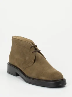 Tod's – Desert Boots aus Veloursleder schlammbraun