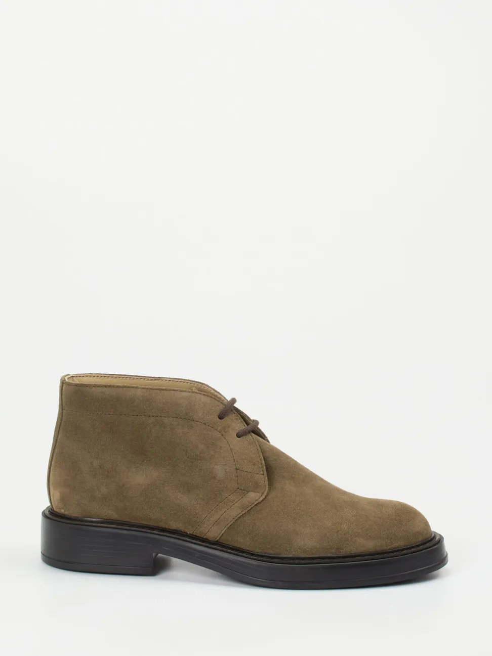 Tod's – Desert Boots aus Veloursleder schlammbraun