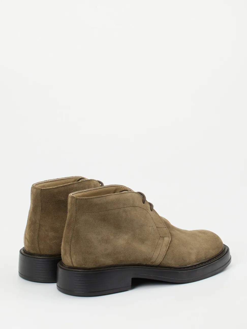 Tod's – Desert Boots aus Veloursleder schlammbraun