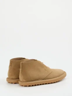 Tod's – Desert Boots aus Veloursleder beige
