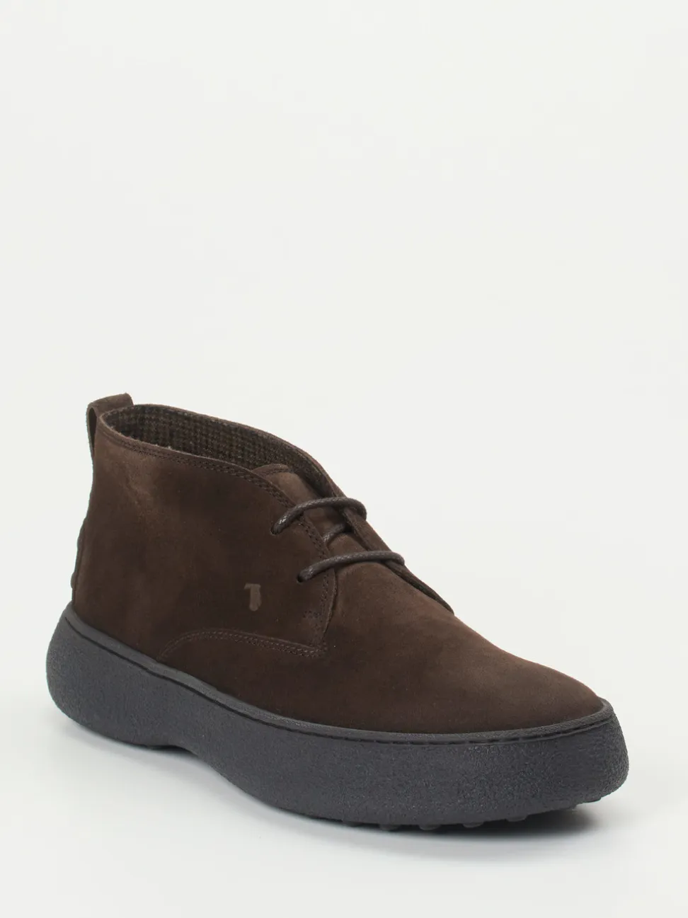 Tod's – Desert Boots aus Veloursleder braun