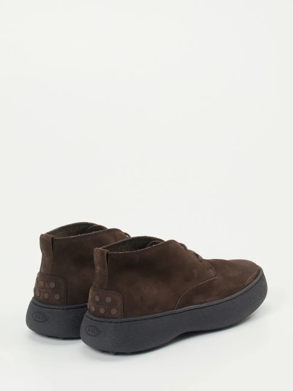 Tod's – Desert Boots aus Veloursleder braun