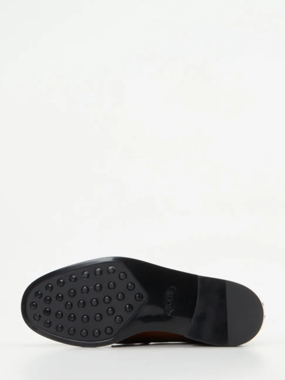 Tod's – Loafer aus glänzendem Kalbleder braun