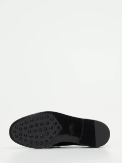 Tod's – Loafer aus glänzendem Kalbleder schwarz