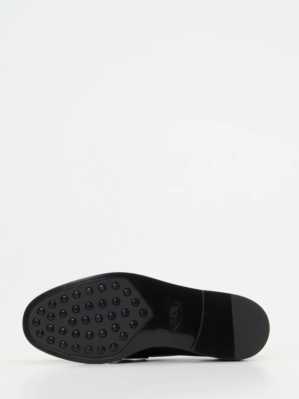 Tod's – Loafer aus glänzendem Kalbleder schwarz