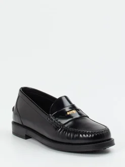 Tod's – Loafer aus Hochglanzleder Schwarz