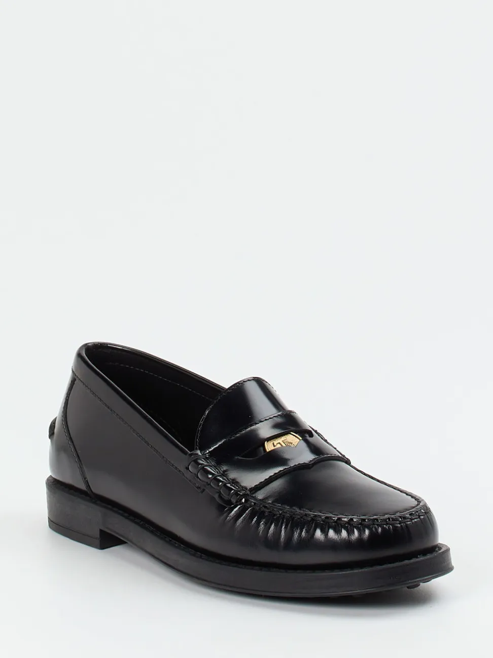 Tod's – Loafer aus Hochglanzleder Schwarz