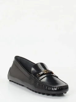Tod's – Loafer aus Hochglanzleder Schwarz
