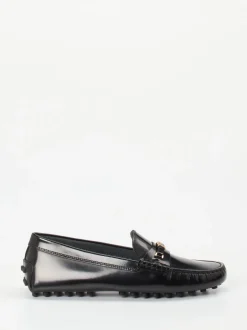 Tod's – Loafer aus Hochglanzleder Schwarz