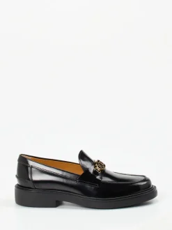 Tod's – Loafer aus Hochglanzleder schwarz