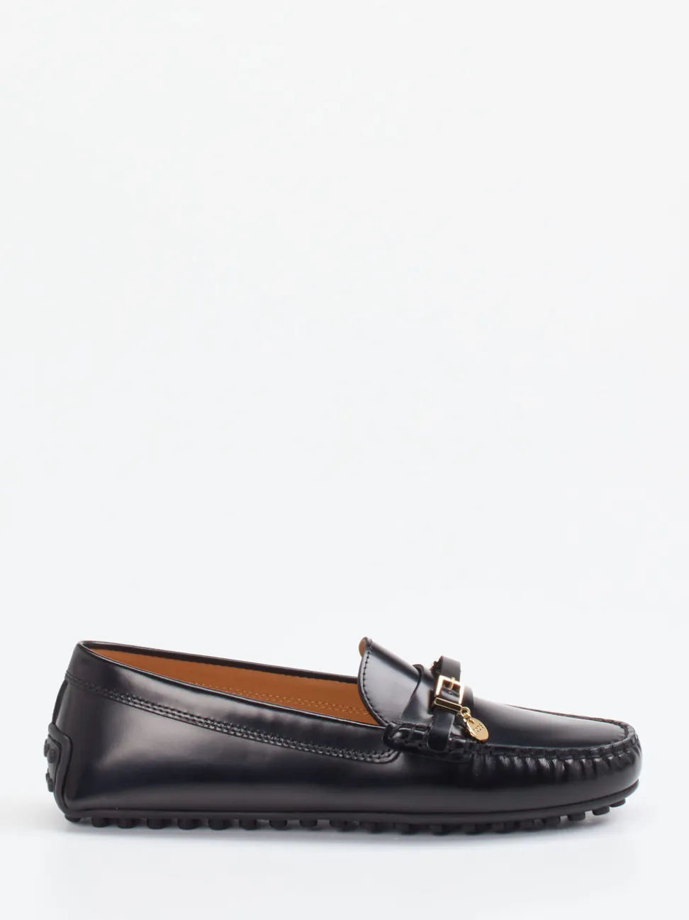 Tod's – Loafer aus Hochglanzleder in Schwarz