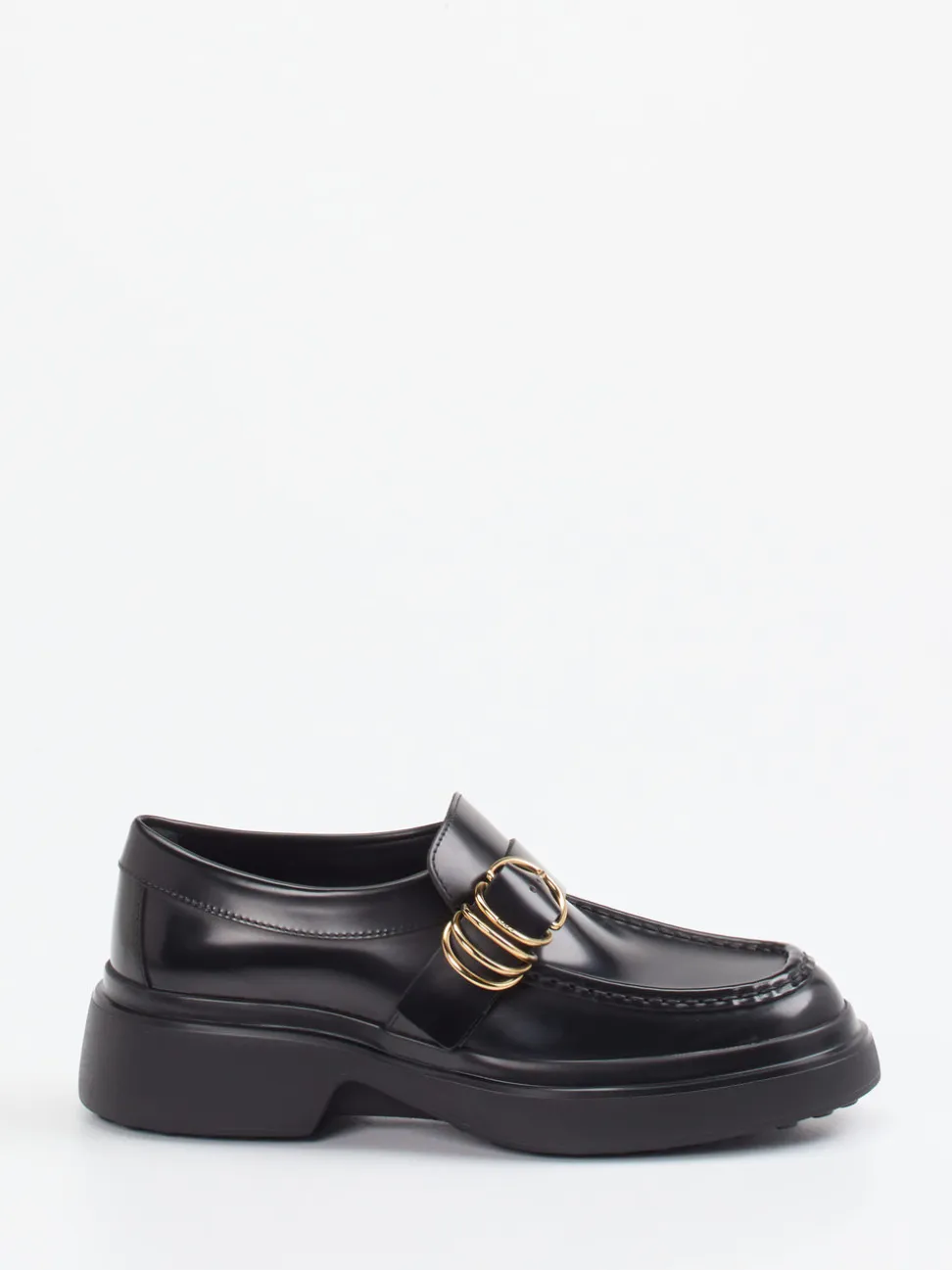 Tod's – Loafer aus Hochglanzleder in Schwarz