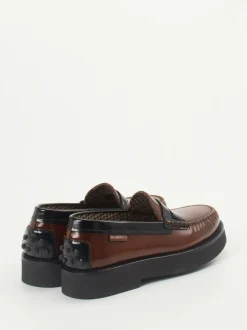 Tod's – Loafer aus Hochglanzleder in Braun