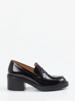 Tod’s – Loafer aus Hochglanzleder Schwarz