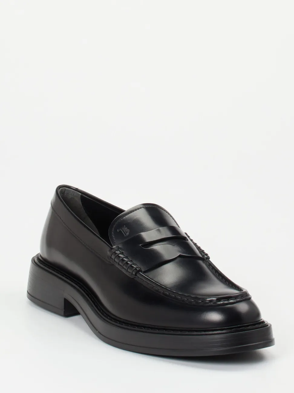 Tod's – Loafer aus Kalbleder in Schwarz