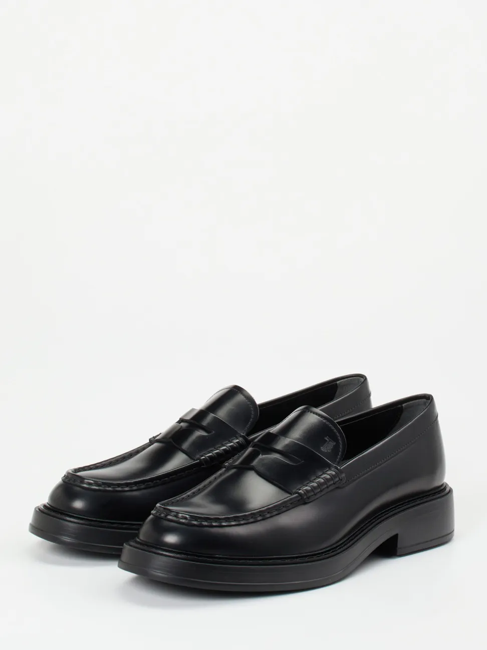 Tod's – Loafer aus Kalbleder in Schwarz
