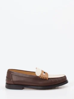 Tod's – Loafer aus Kalbleder in Dunkelbraun