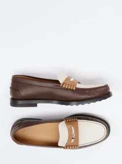 Tod's – Loafer aus Kalbleder in Dunkelbraun