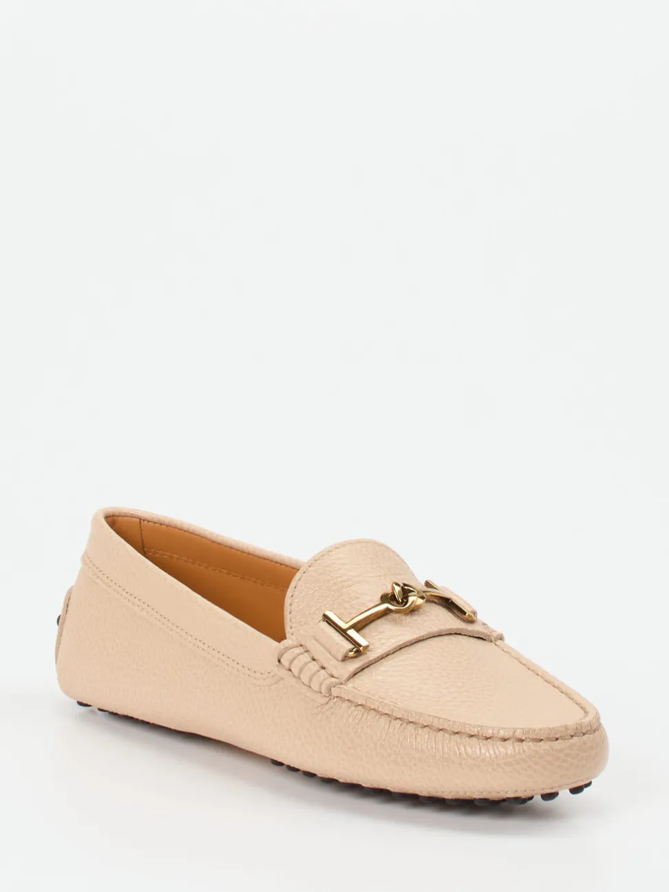 Tod's – Loafer aus Kalbleder in Beige