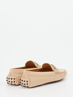 Tod's – Loafer aus Kalbleder in Beige