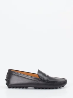 Tod's – Loafer aus Kalbleder Schwarz glänzend