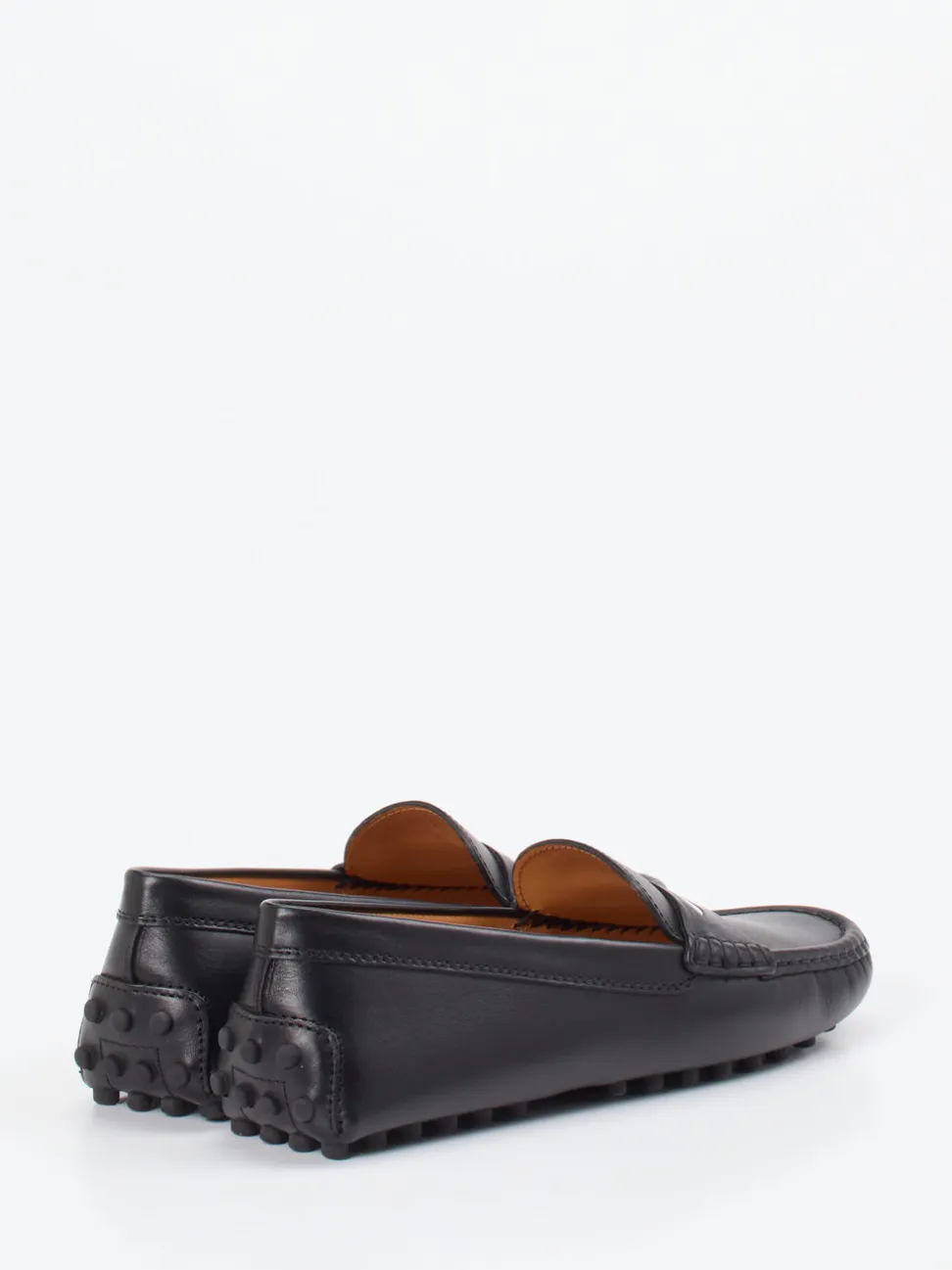 Tod's – Loafer aus Kalbleder Schwarz glänzend