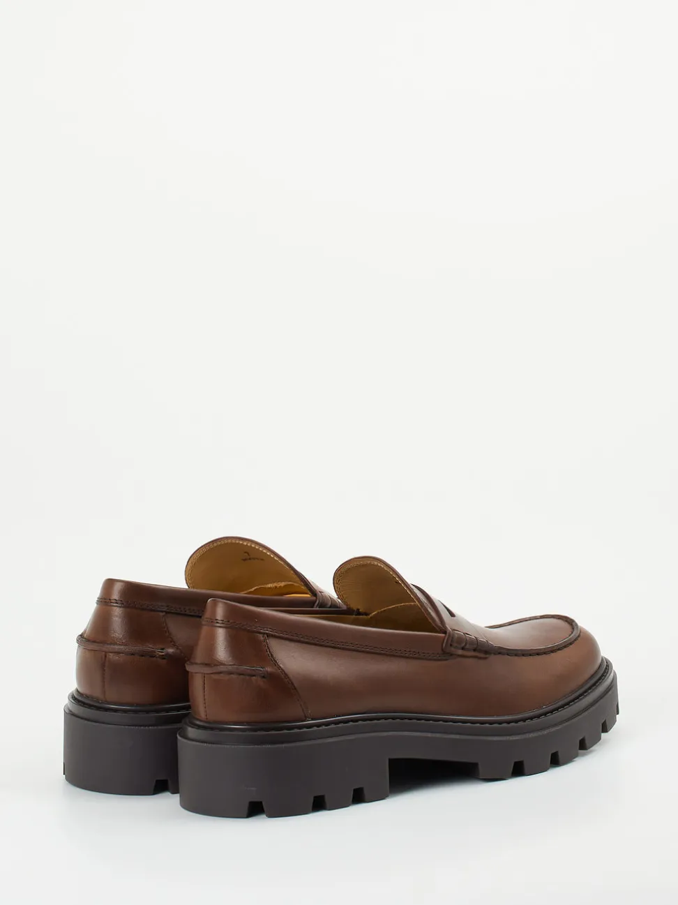 Tod's – Loafer aus Kalbleder in Mittelbraun
