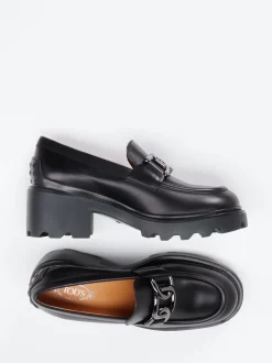 Tod's – Loafer aus Kalbleder in Schwarz