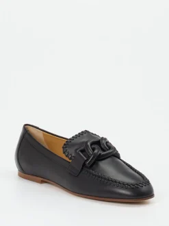 Tod's – Loafer aus Kalbleder in Schwarz
