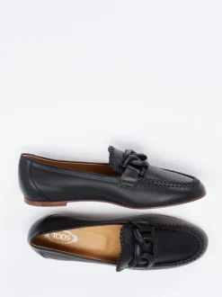 Tod's – Loafer aus Kalbleder in Schwarz