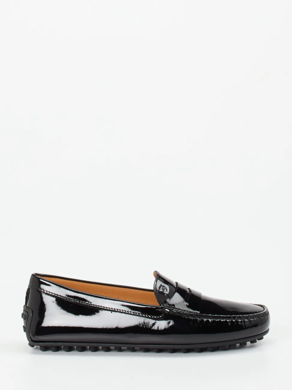 Tod's – Loafer aus Lackleder Schwarz