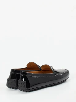 Tod's – Loafer aus Lackleder Schwarz