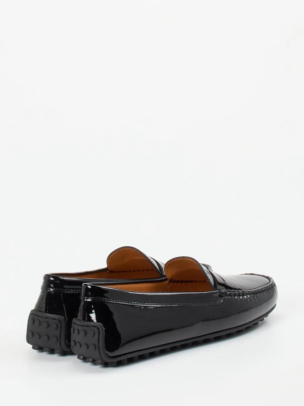 Tod's – Loafer aus Lackleder Schwarz