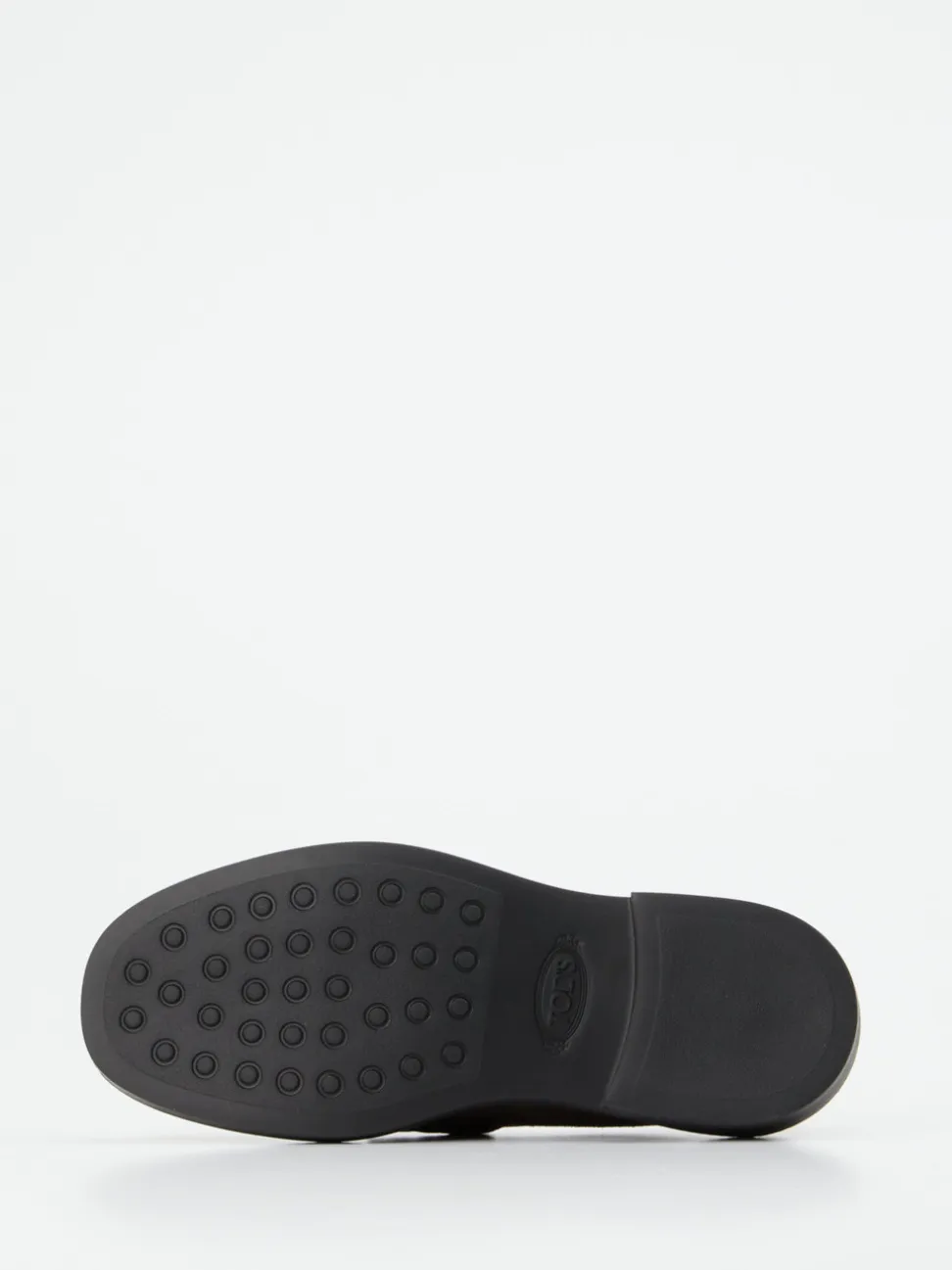 Tod's – Loafer aus Veloursleder schokoladenbraun