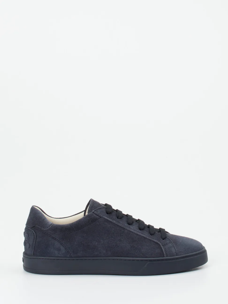 Tod's – Low-Top Sneaker aus Veloursleder blau