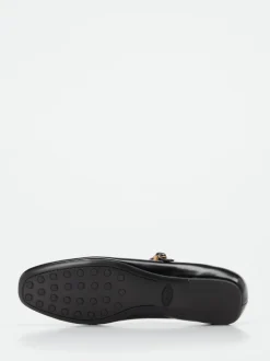 Tod's – Mary Jane Ballerinas aus Hochglanzleder schwarz