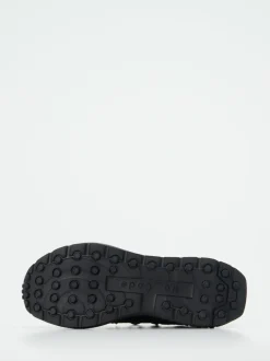 Tod's – Mid-Top Sneaker aus Textil in Schwarz